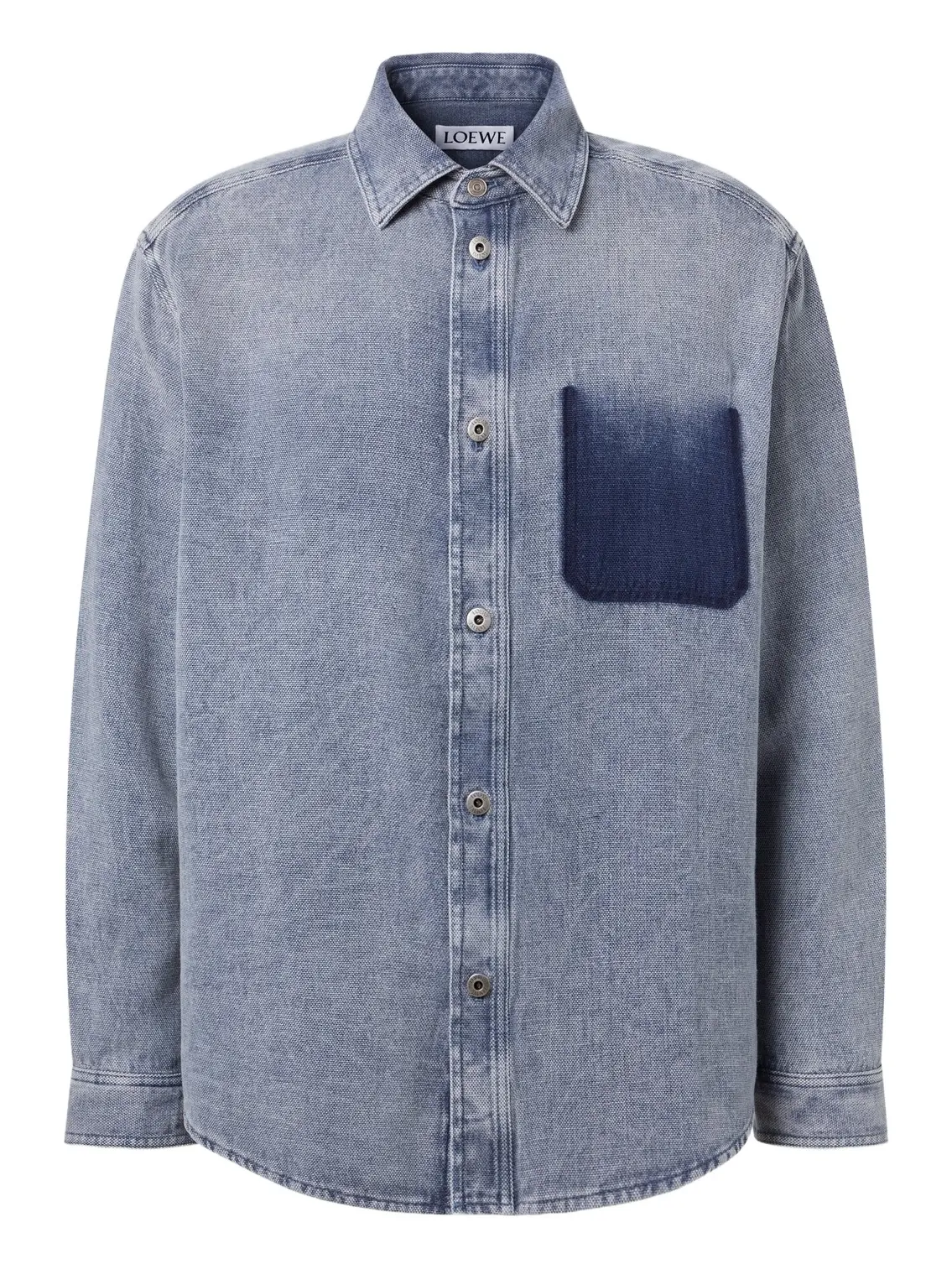 Loewe Cotton and linen canvas shirt