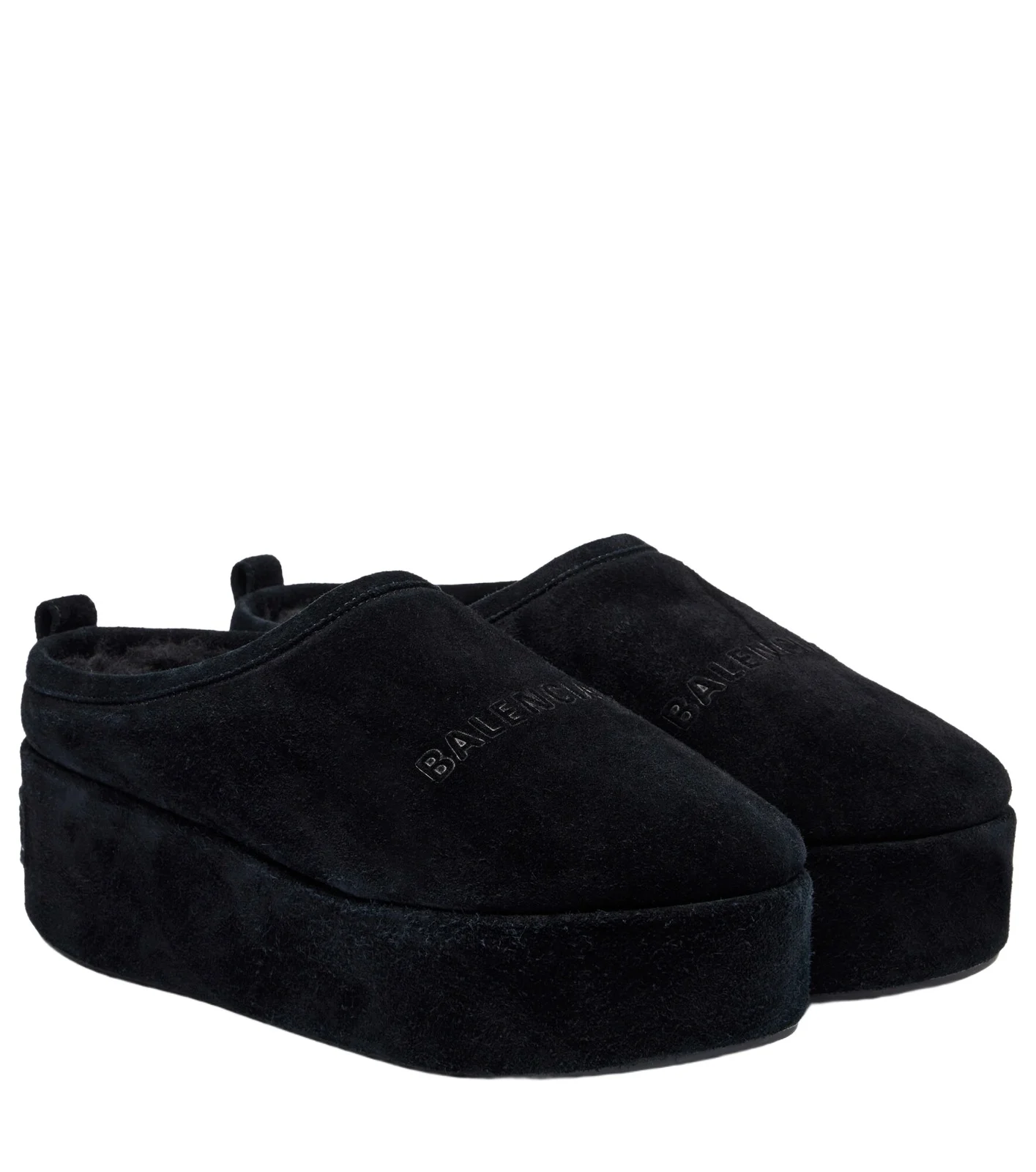 Alaska suede platform mules Alaska suede platform mules