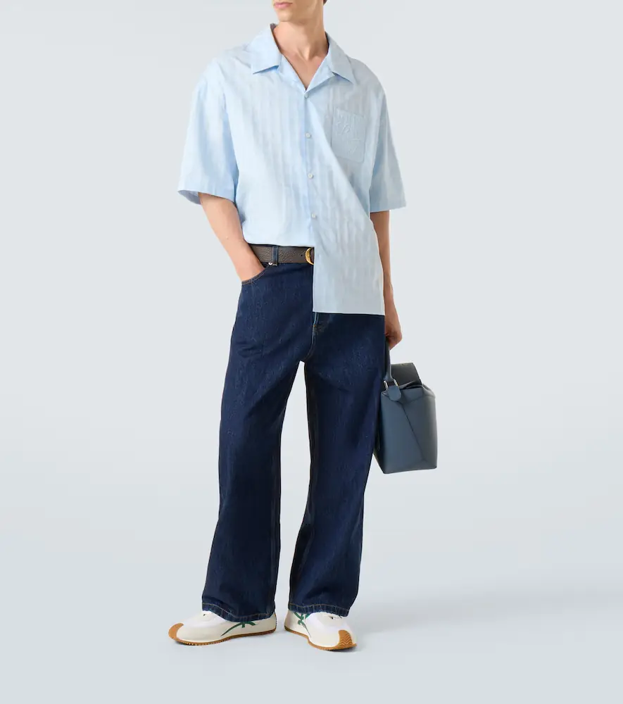 Loewe Mid-rise barrel-leg jeans | Thumbnail 2 Loewe Mid-rise barrel-leg jeans | Thumbnail 2