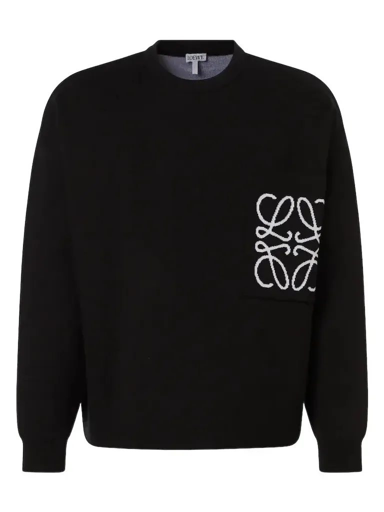 Anagram embroidered sweater Anagram embroidered sweater