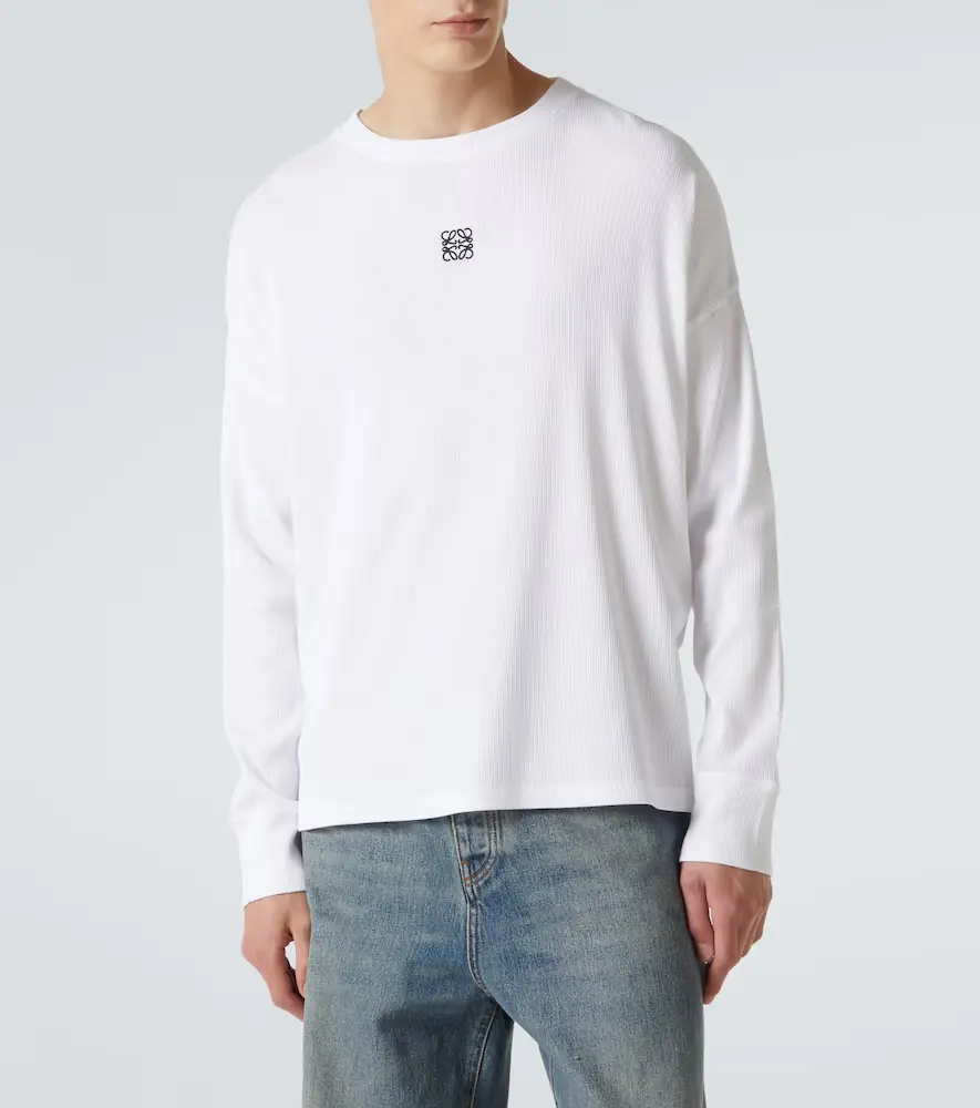 Loewe Anagram cotton jersey T-shirt | Thumbnail 2