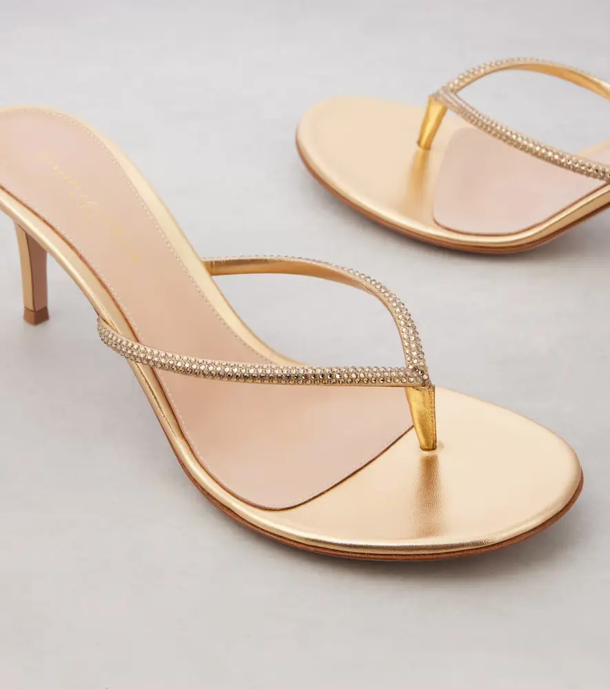 Gianvito Rossi India 70 leather thong sandals | Thumbnail 2