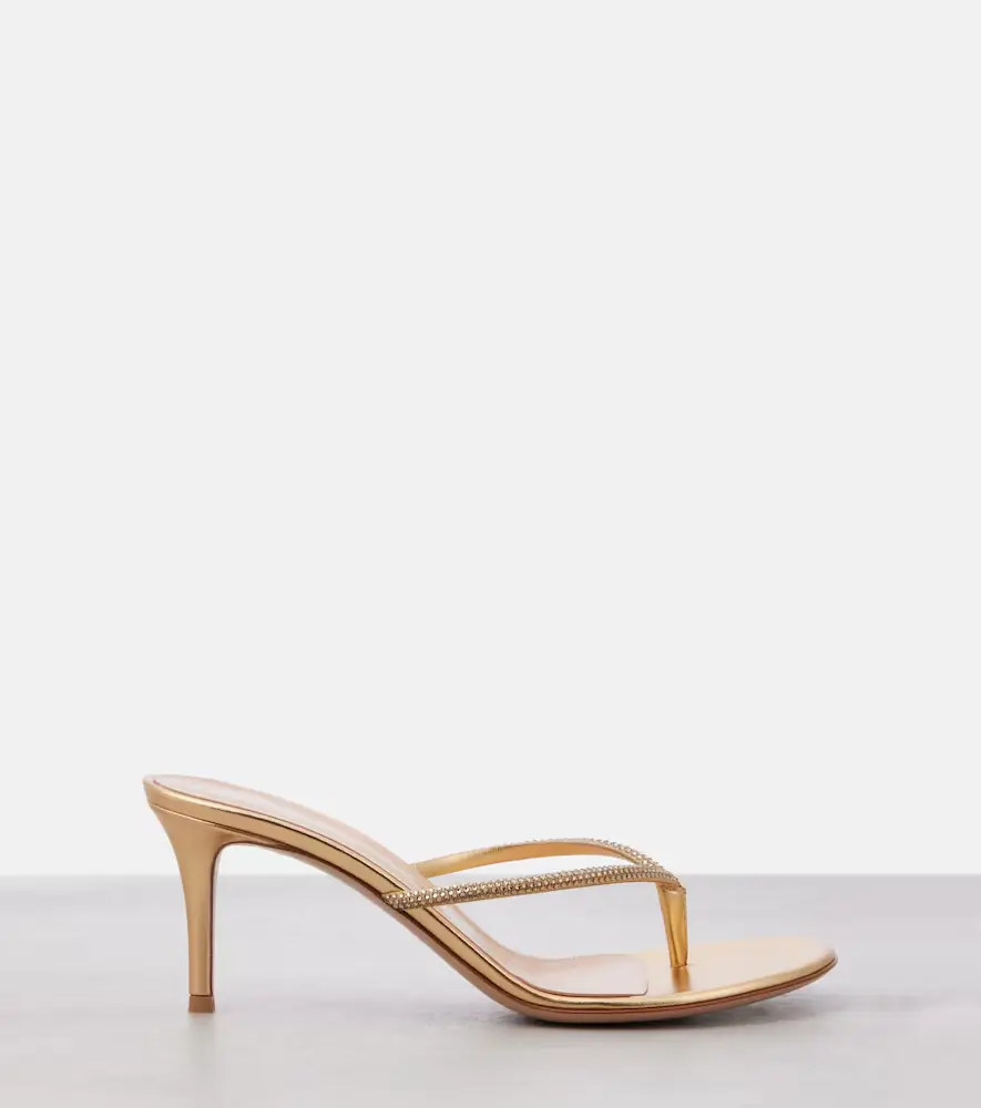 Gianvito Rossi India 70 leather thong sandals | Thumbnail 3