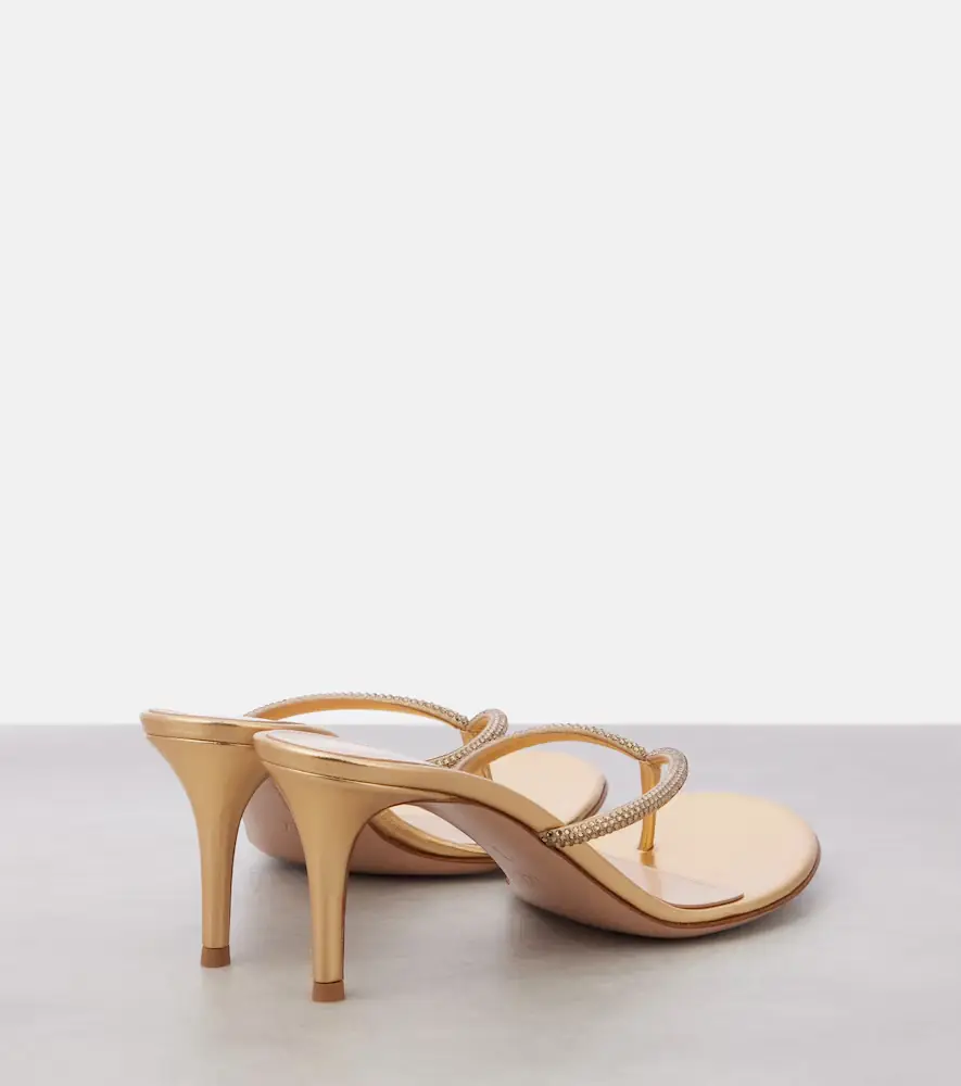Gianvito Rossi India 70 leather thong sandals | Thumbnail 4