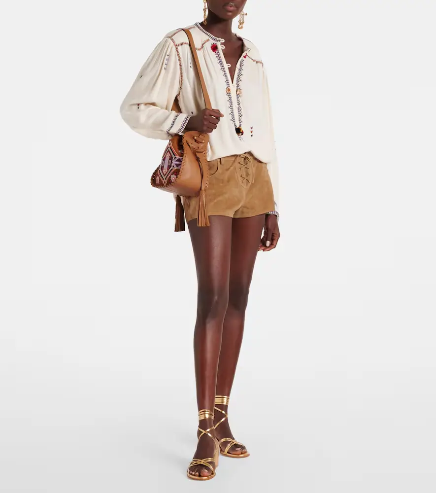 Gianvito Rossi Metallic leather sandals | Thumbnail 5 Gianvito Rossi Metallic leather sandals | Thumbnail 5