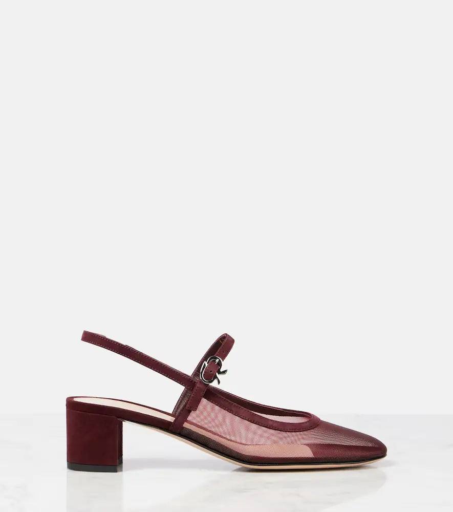 Gianvito Rossi Francoise 45 slingback Mary Jane pumps | Thumbnail 2