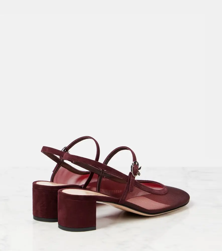 Gianvito Rossi Francoise 45 slingback Mary Jane pumps | Thumbnail 3