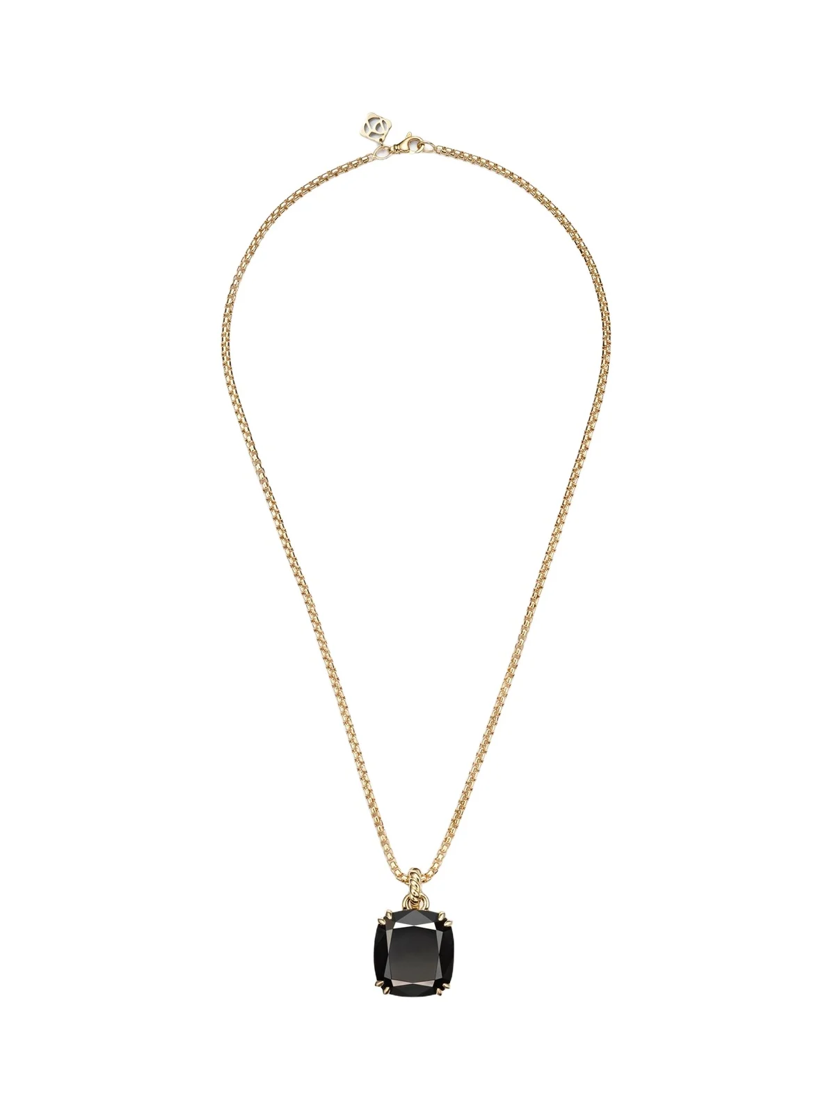 Marbella 18kt gold necklace with onyx