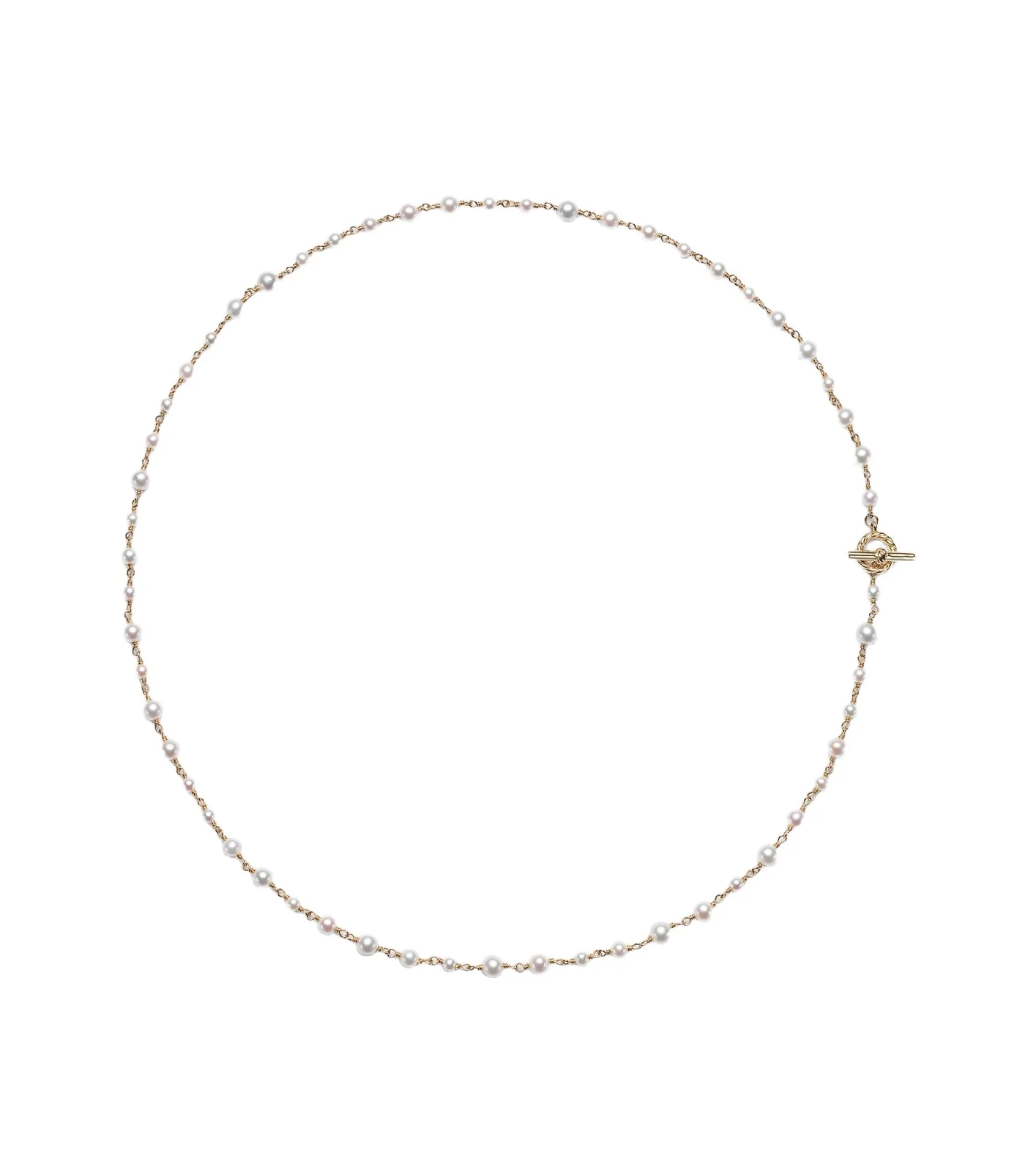 Pearl Classics 18kt gold necklace with pearls Pearl Classics 18kt gold necklace with pearls