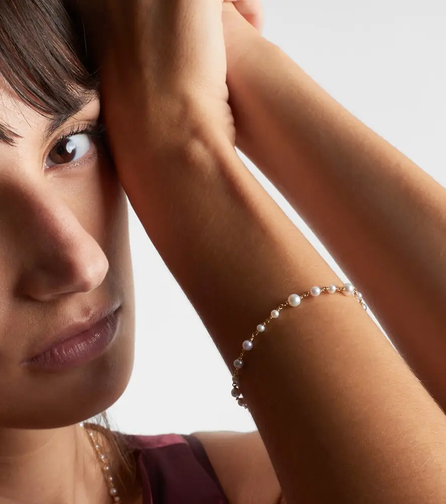 David Yurman Pearl Classics 18kt gold bracelet with pearls | Thumbnail 2