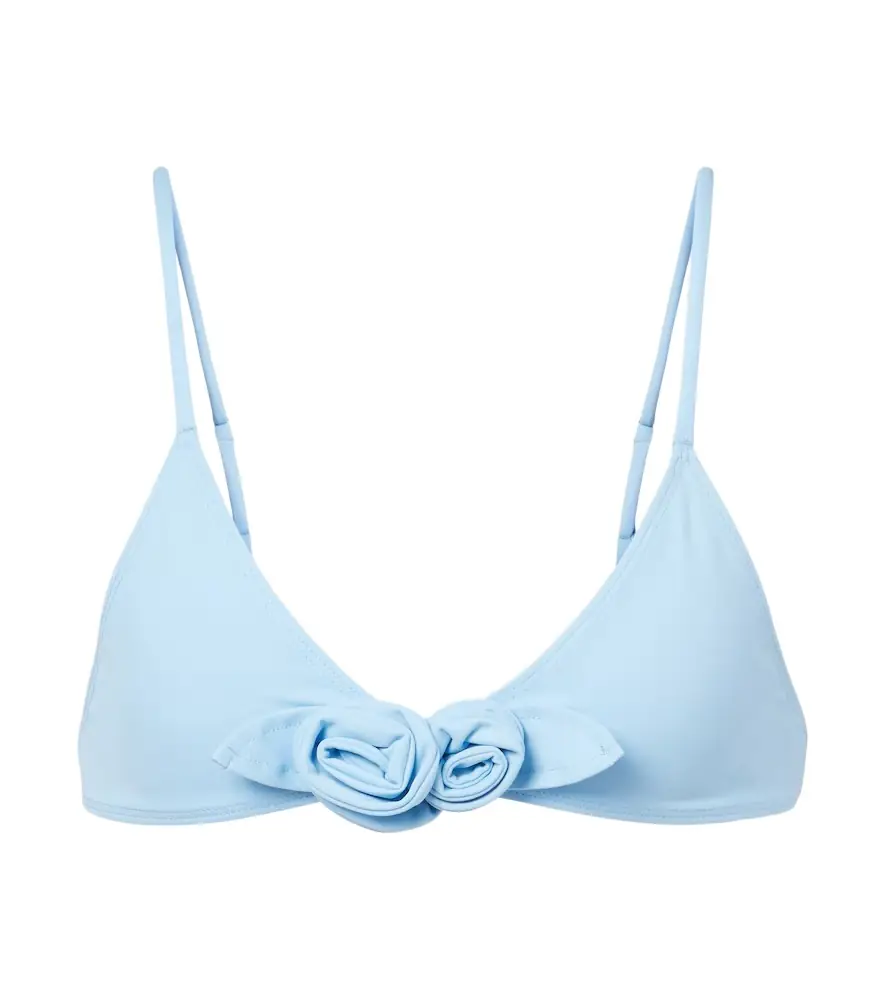 Coperni Floral-appliqué bikini top | Image 1 Coperni Floral-appliqué bikini top | Image 1