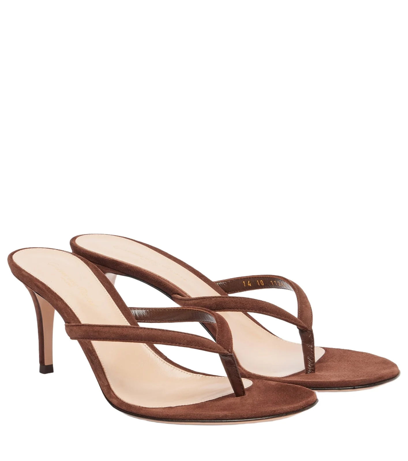 Suede thong sandals Suede thong sandals