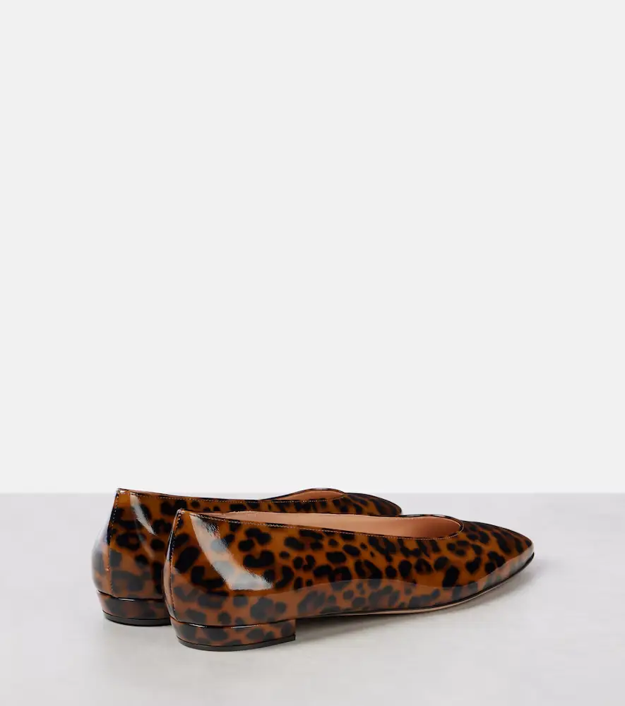 Gianvito Rossi Amelia patent leather ballet flats | Thumbnail 2
