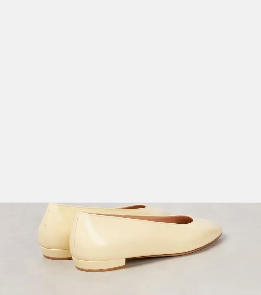 Gianvito Rossi Amelia 15 leather ballet flats | Thumbnail 3