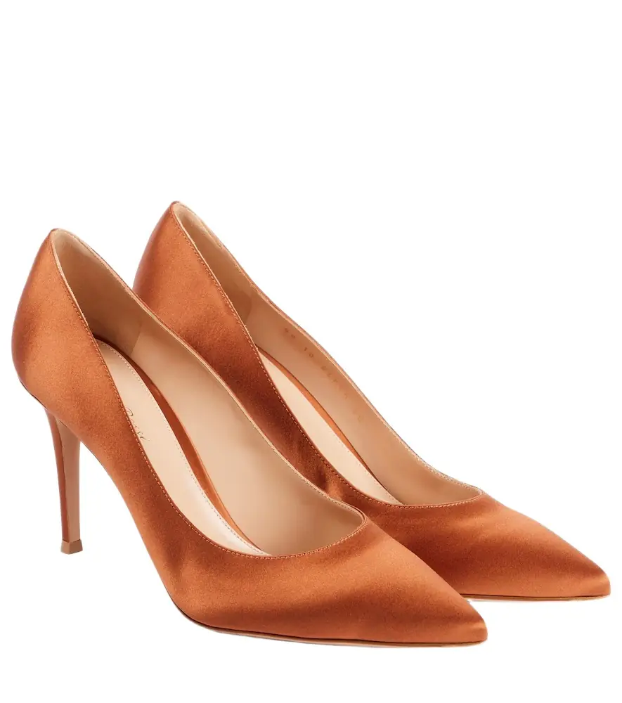 Gianvito Rossi Gianvito 85 satin pumps