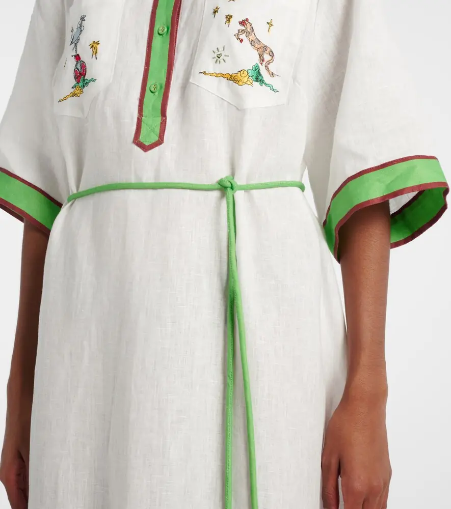 ALÉMAIS Alémais Play linen polo dress | Thumbnail 3 ALÉMAIS Alémais Play linen polo dress | Thumbnail 3