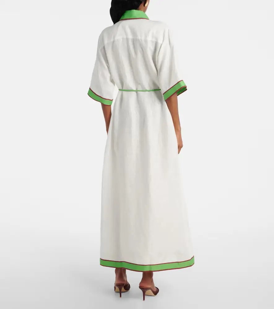 ALÉMAIS Alémais Play linen polo dress | Thumbnail 4 ALÉMAIS Alémais Play linen polo dress | Thumbnail 4