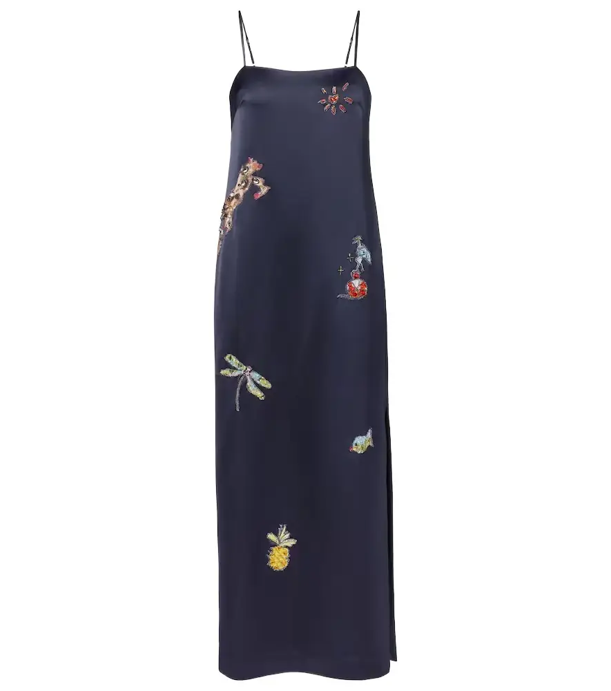 Alemais Alémais x Anouk Colantoni Fontaine slip midi dress | Image 1 Alemais Alémais x Anouk Colantoni Fontaine slip midi dress | Image 1