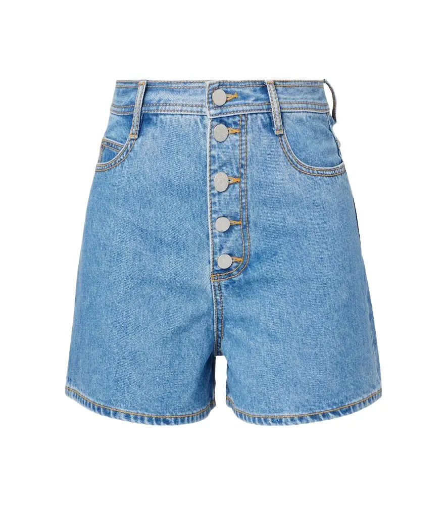 ALÉMAIS Alémais Stephi high-rise denim shorts