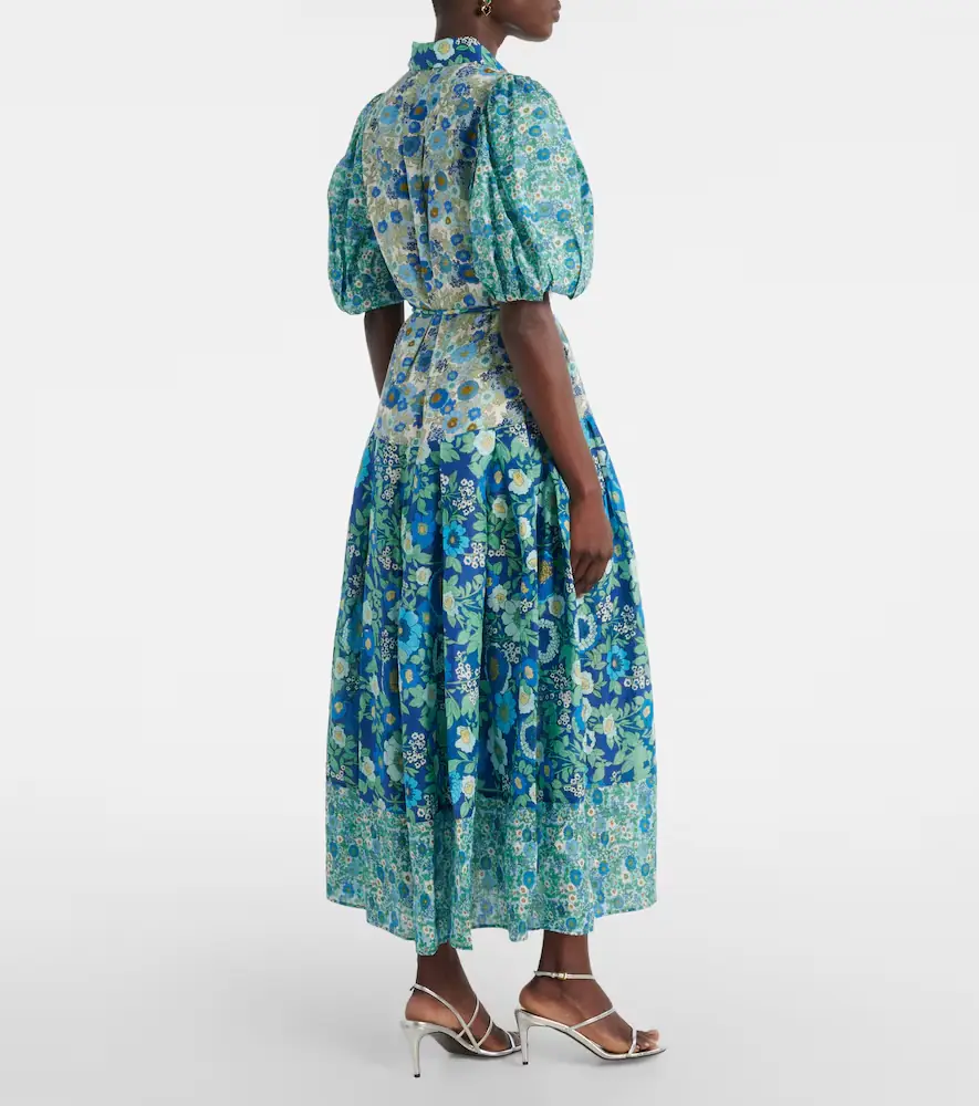 ALÉMAIS Alémais Sacha floral ramie shirt dress | Thumbnail 4