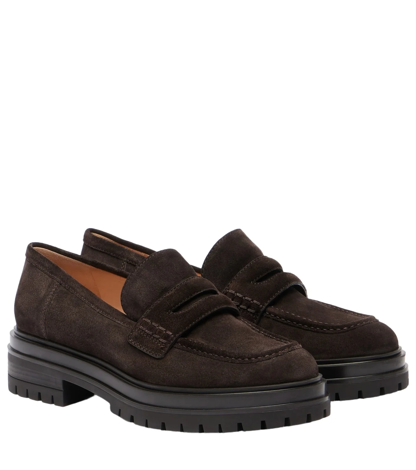 Davis suede penny loafers Davis suede penny loafers
