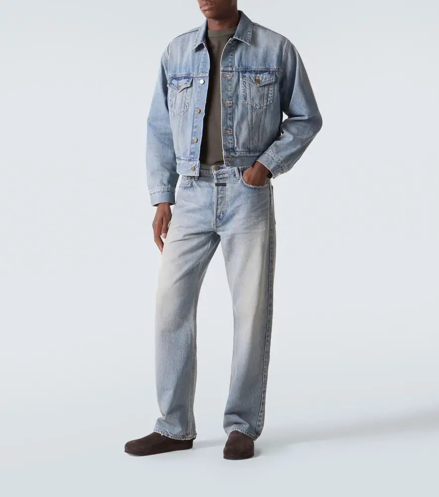 Fear of god Trucker cropped denim jacket | Thumbnail 2 Fear of god Trucker cropped denim jacket | Thumbnail 2