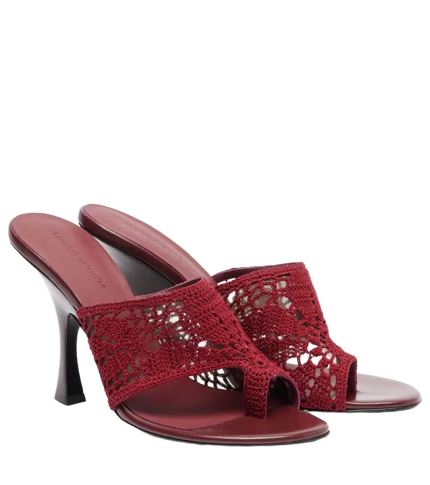 Magda Butrym Crochet thong sandals | Image 1 Magda Butrym Crochet thong sandals | Image 1