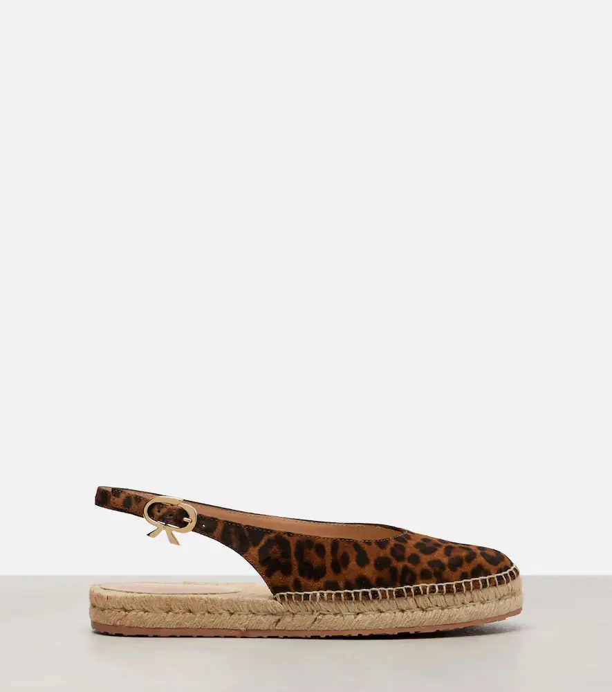 Gianvito Rossi Paz suede slingback espadrilles | Thumbnail 3