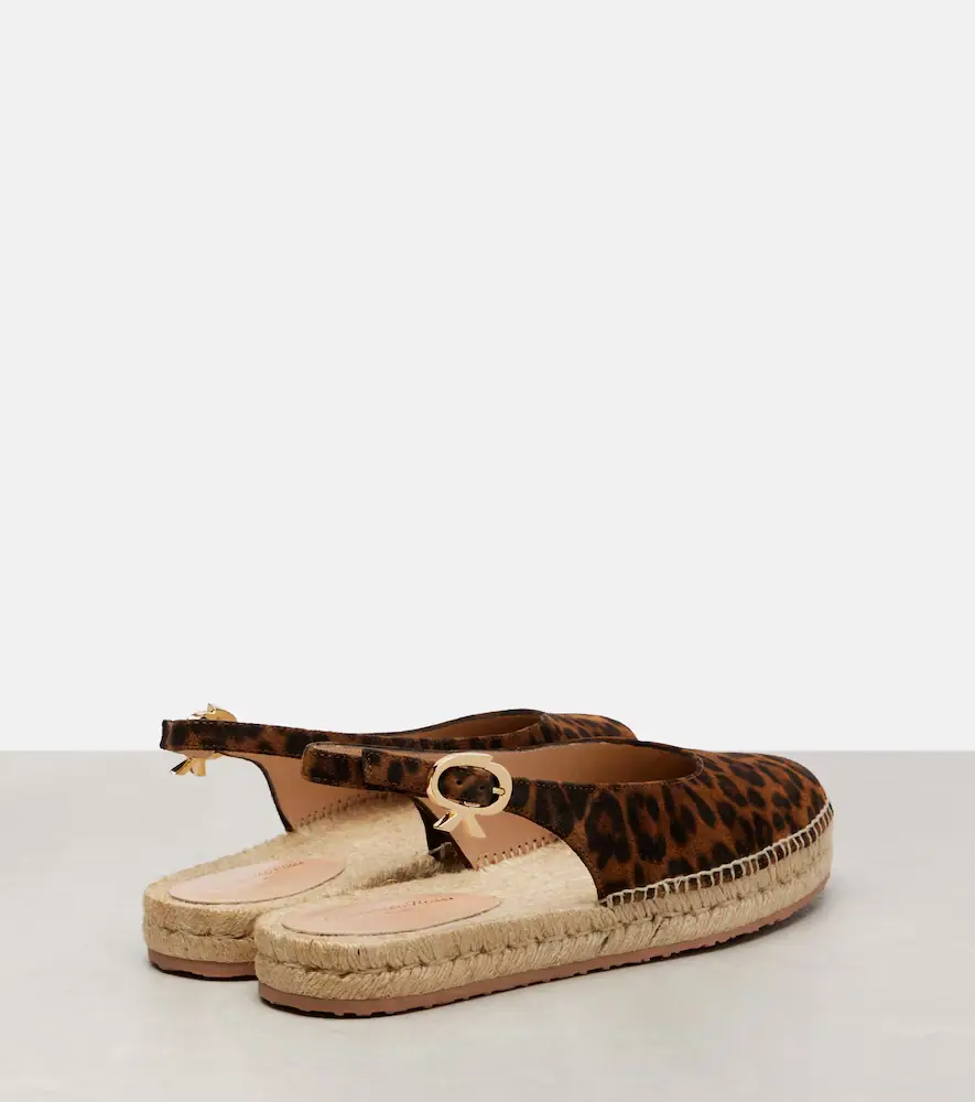 Gianvito Rossi Paz suede slingback espadrilles | Thumbnail 4