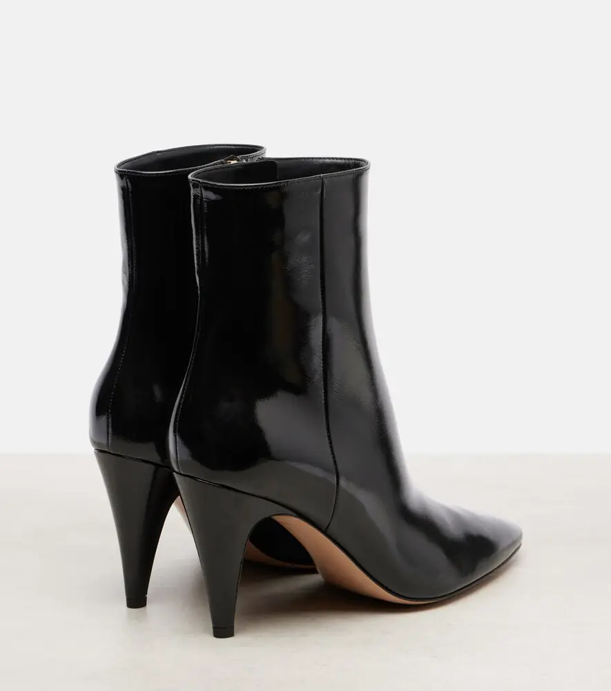 Gianvito Rossi Amelia 85 patent leather ankle boots | Thumbnail 3