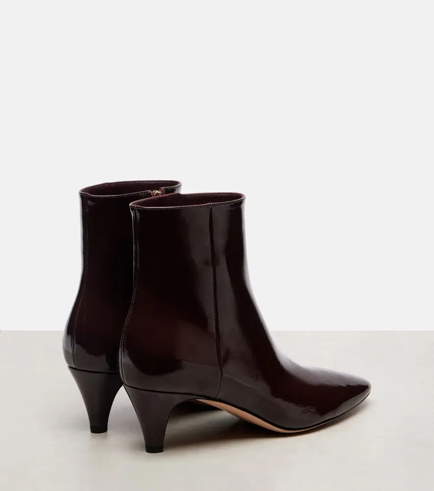 Gianvito Rossi 55 patent leather ankle boots | Thumbnail 3 Gianvito Rossi 55 patent leather ankle boots | Thumbnail 3