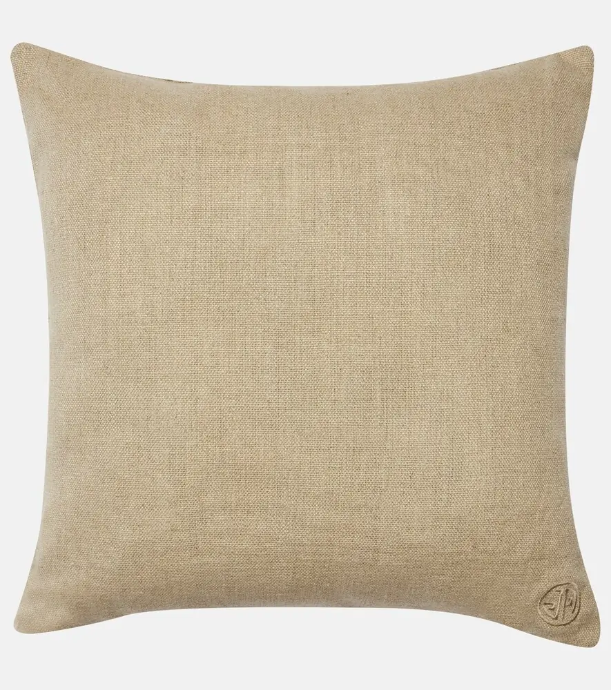 Jonathan Adler Monterey Triangles linen cushion | Thumbnail 3