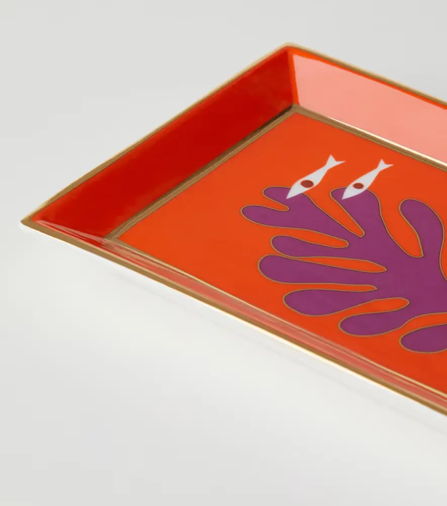 Jonathan Adler Playa painted ceramic tray | Thumbnail 2