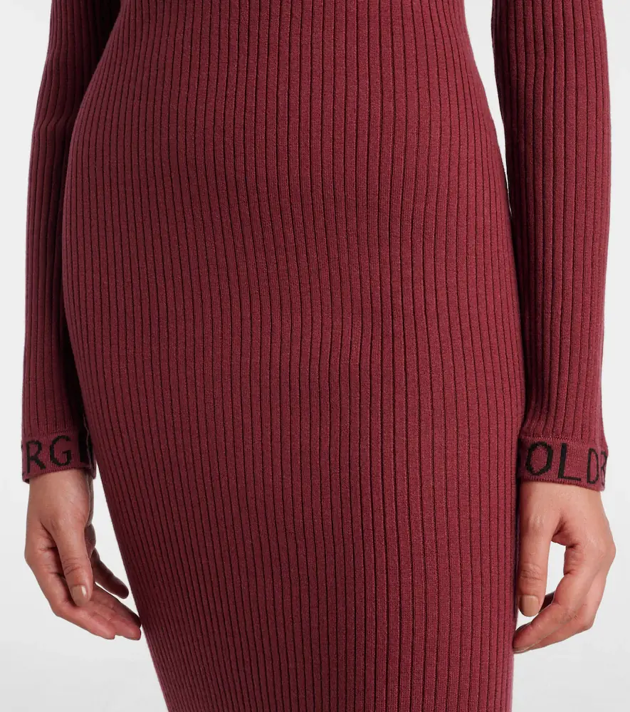 Goldbergh Mireille ribbed-knit turtleneck midi dress | Thumbnail 3 Goldbergh Mireille ribbed-knit turtleneck midi dress | Thumbnail 3