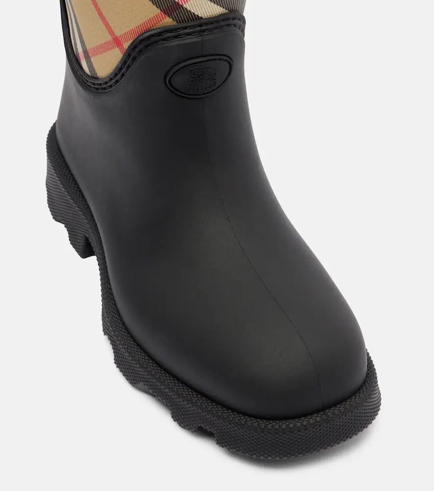 Burberry Marsh Check rain boots | Thumbnail 2 Burberry Marsh Check rain boots | Thumbnail 2