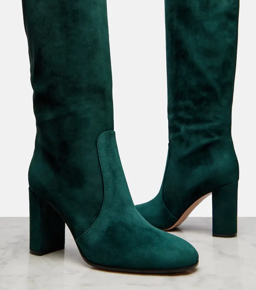 Gianvito Rossi Suede over-the-knee boots | Thumbnail 4