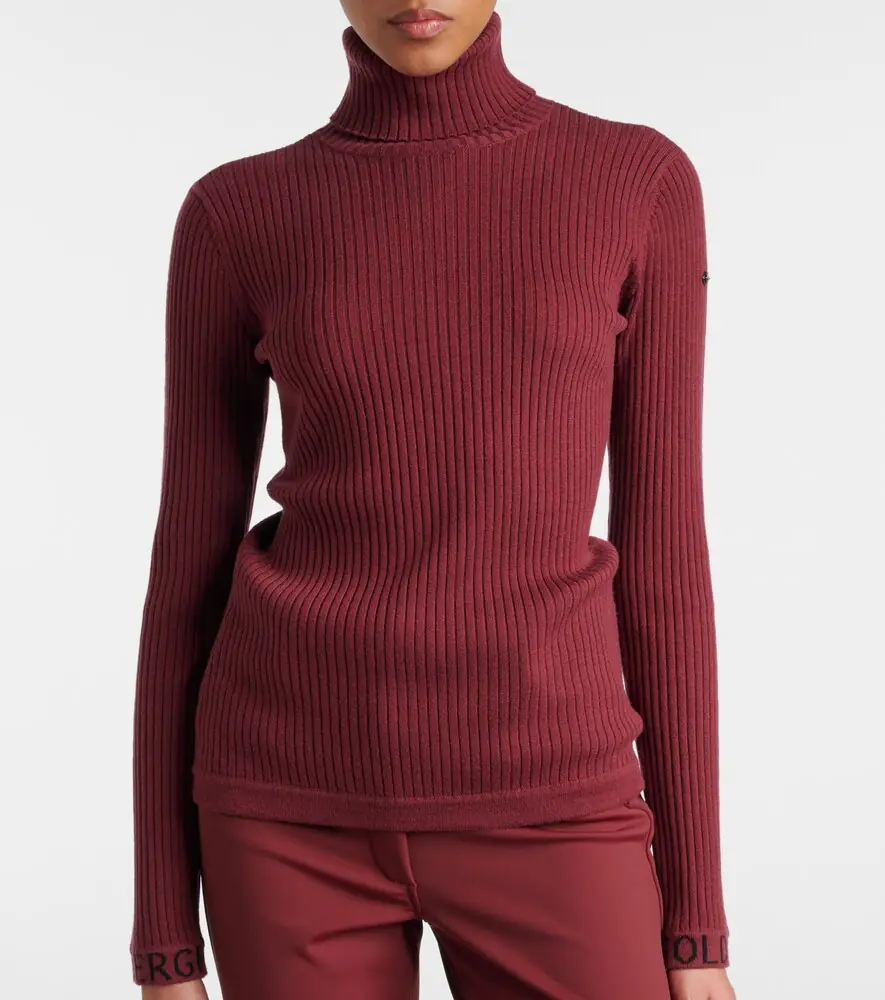 Goldbergh Mira ribbed-knit turtleneck sweater | Thumbnail 5