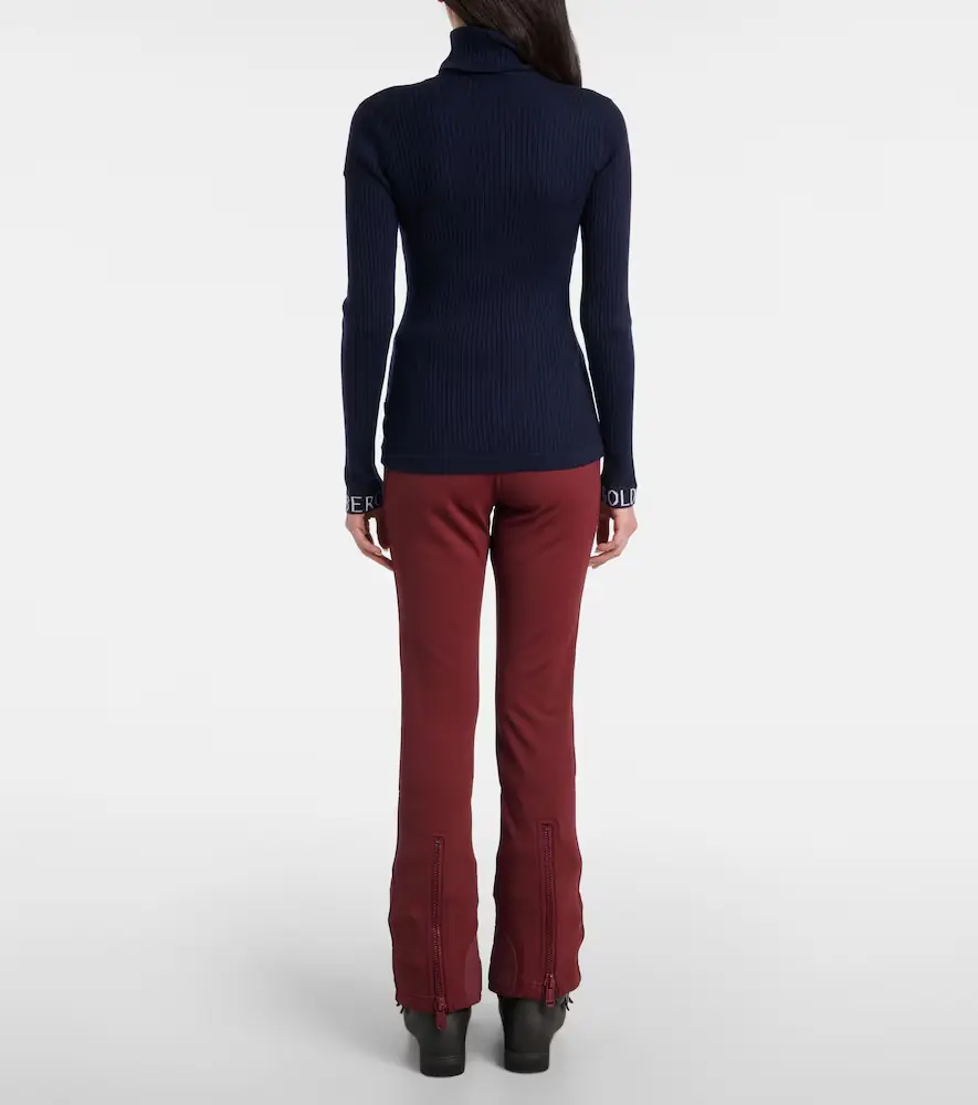 Goldbergh Mira ribbed-knit turtleneck ski top | Thumbnail 2