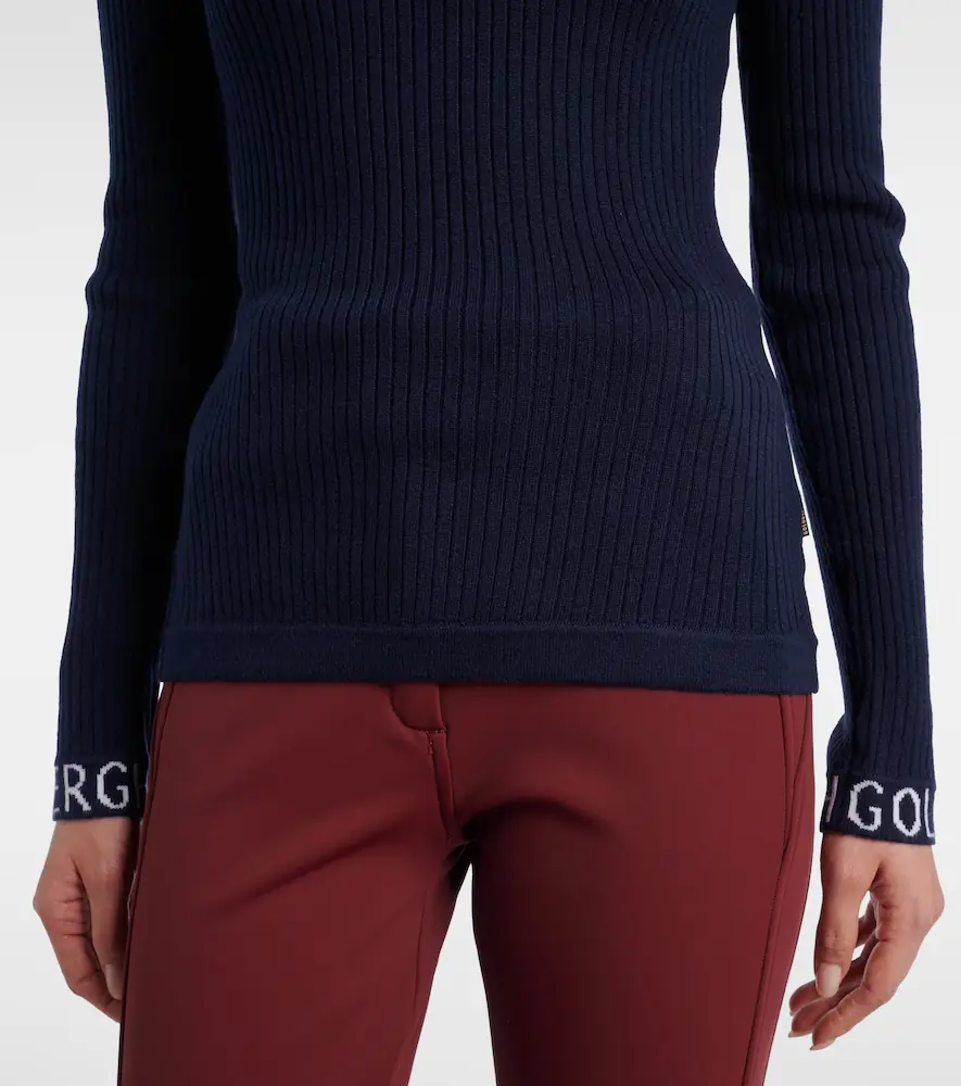 Goldbergh Mira ribbed-knit turtleneck ski top | Thumbnail 3