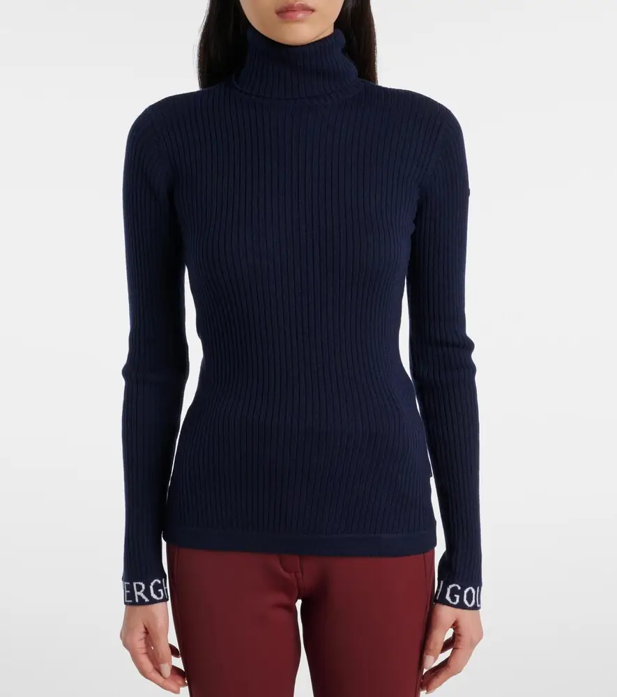 Goldbergh Mira ribbed-knit turtleneck ski top | Thumbnail 5