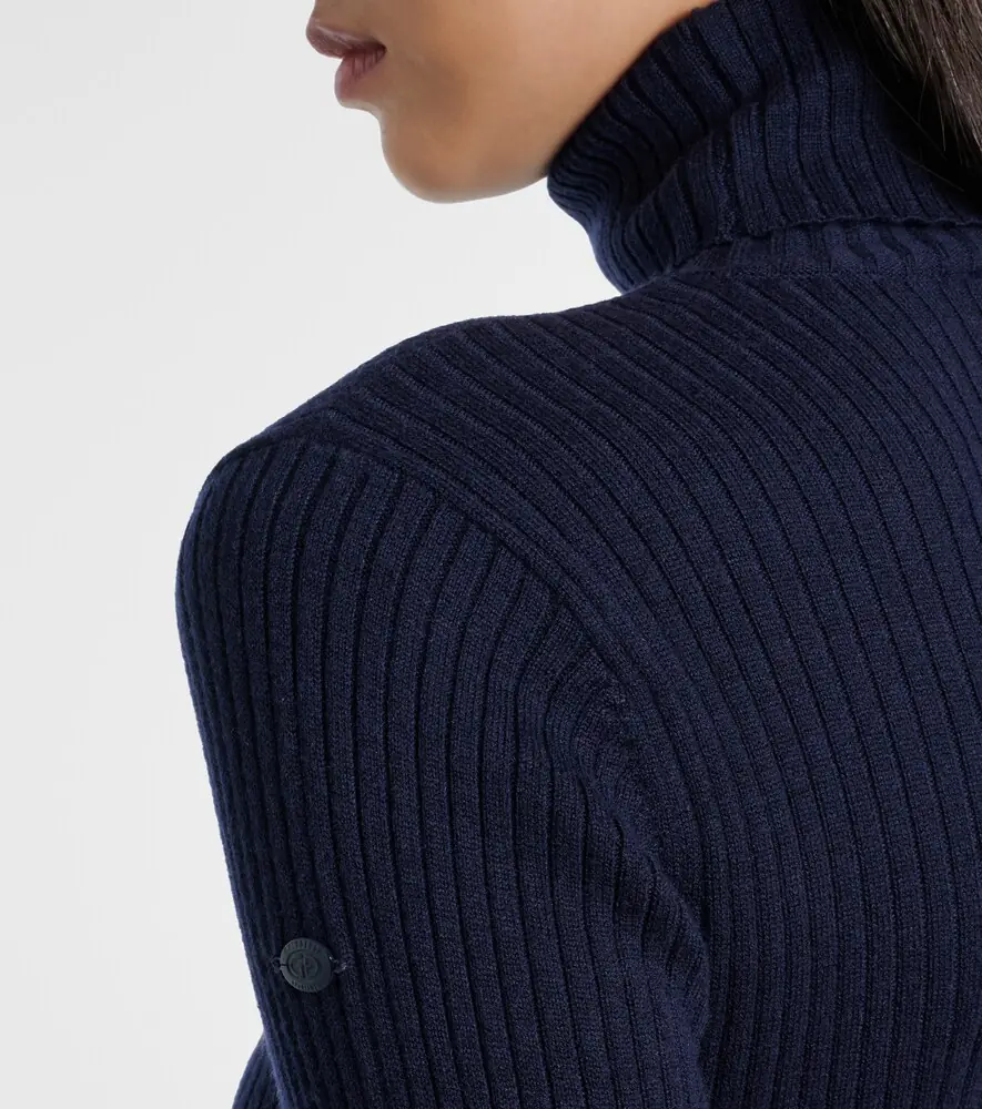 Goldbergh Mira ribbed-knit turtleneck ski top | Thumbnail 7