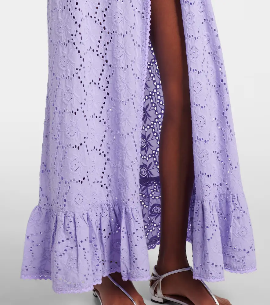 Melissa Odabash Tessa cotton lace beach cover-up | Thumbnail 5