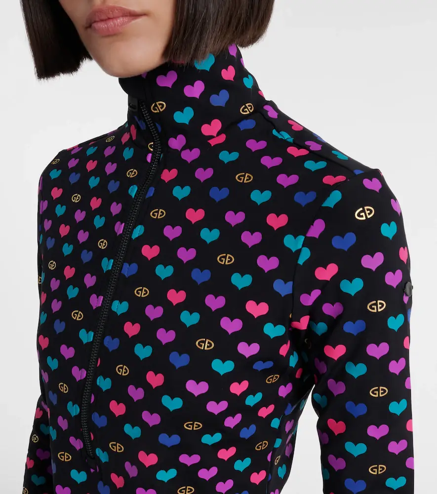Goldbergh Cuori printed ski top | Thumbnail 6
