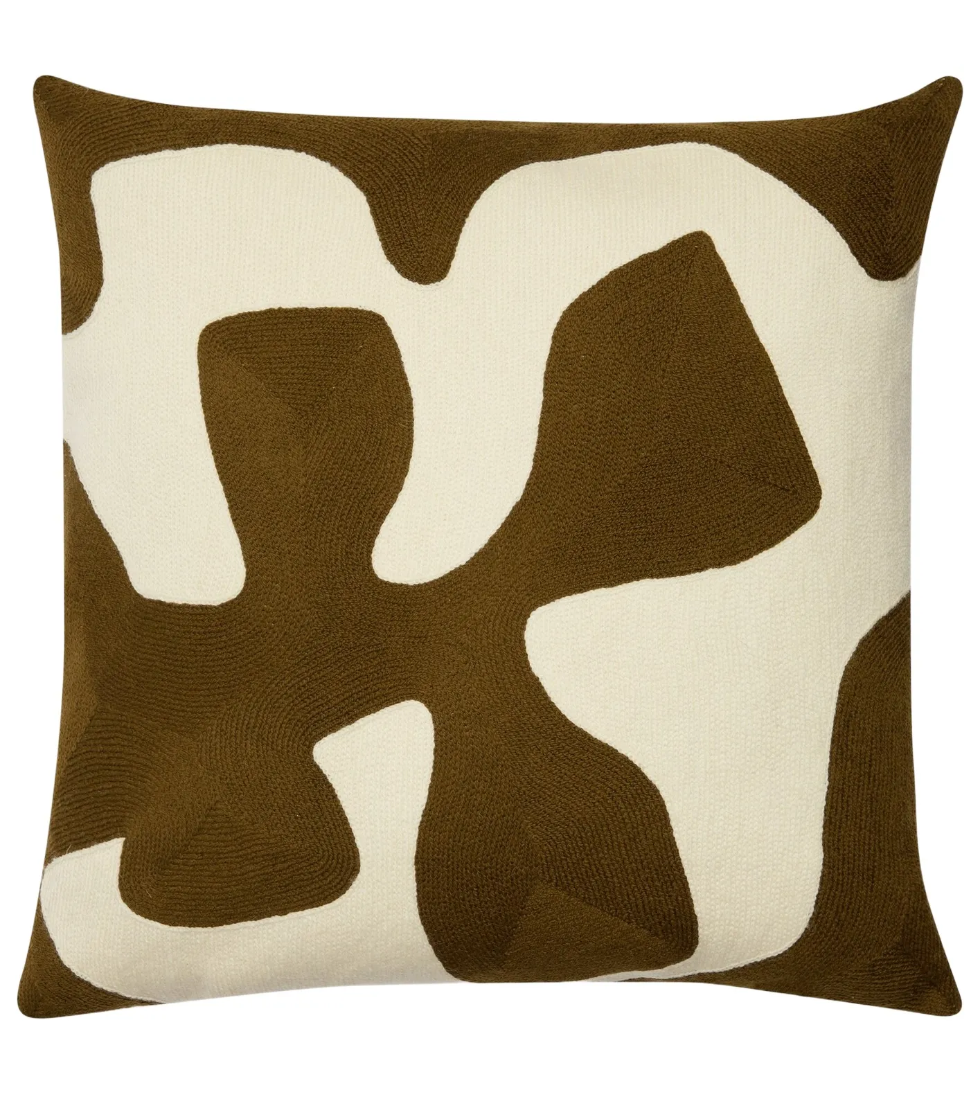 Jonathan Adler Ojai Branch wool and cotton cushion