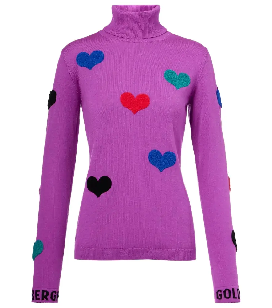 Goldbergh Bacio appliqués turtleneck sweater | Image 1 Goldbergh Bacio appliqués turtleneck sweater | Image 1