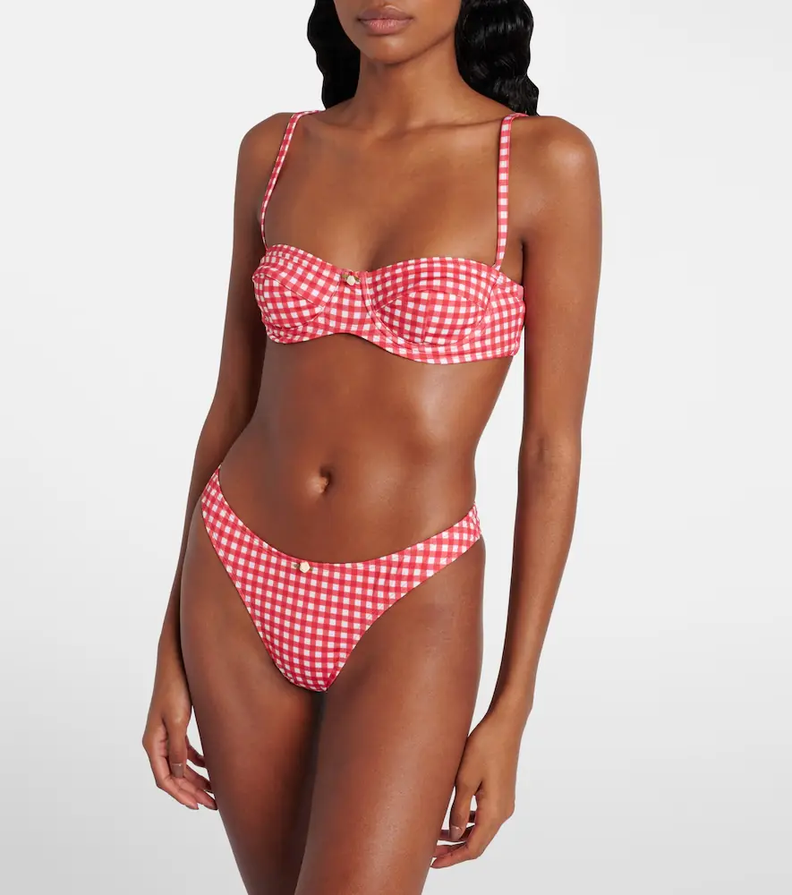 Bananhot Lenny gingham bikini bottoms | Thumbnail 2