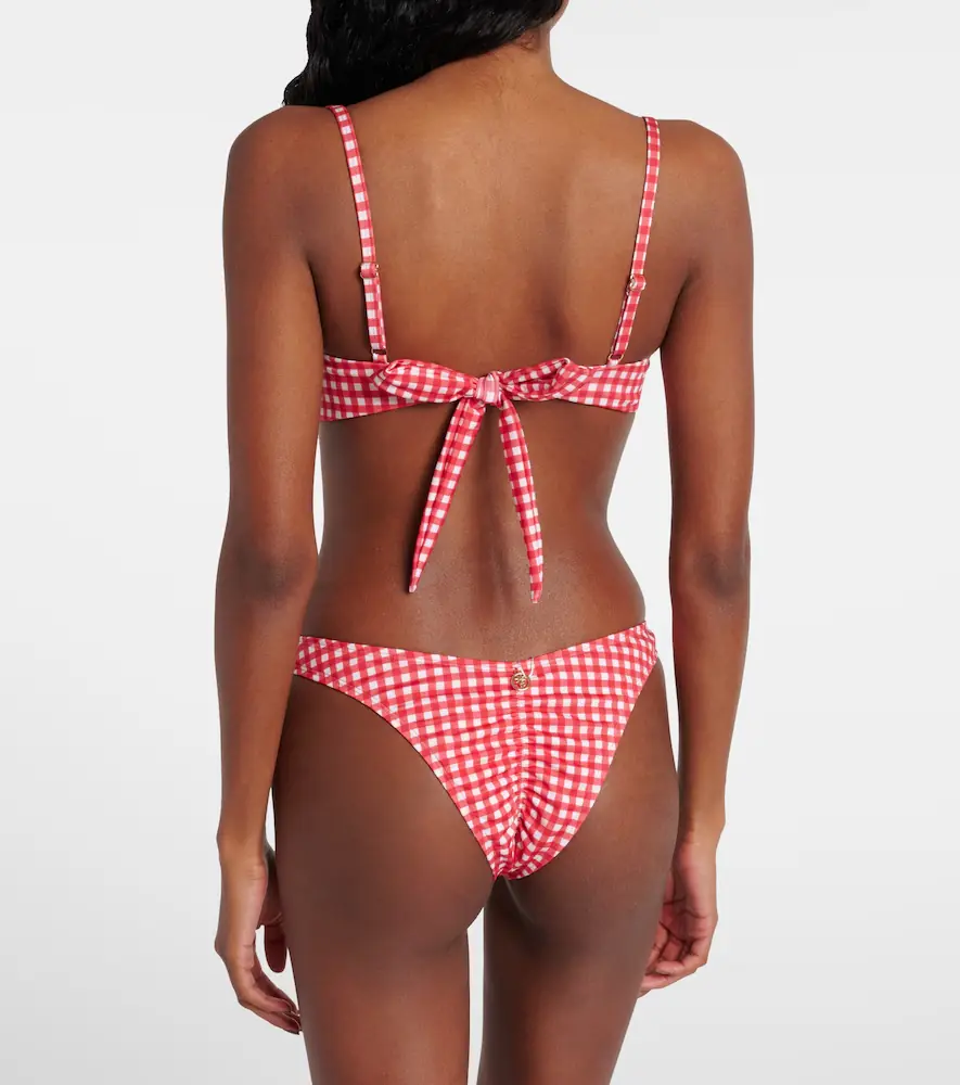 Bananhot Lenny gingham bikini bottoms | Thumbnail 3