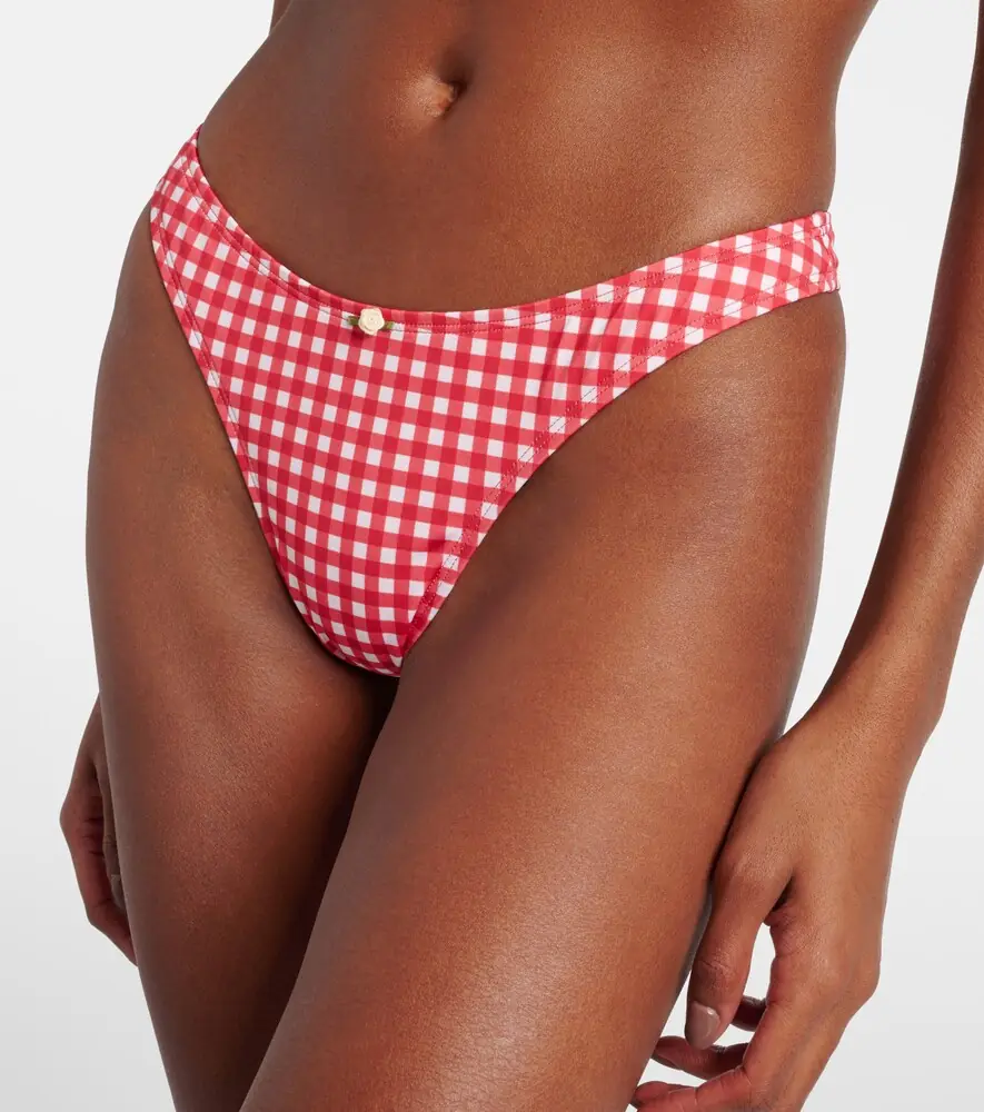 Bananhot Lenny gingham bikini bottoms | Thumbnail 4