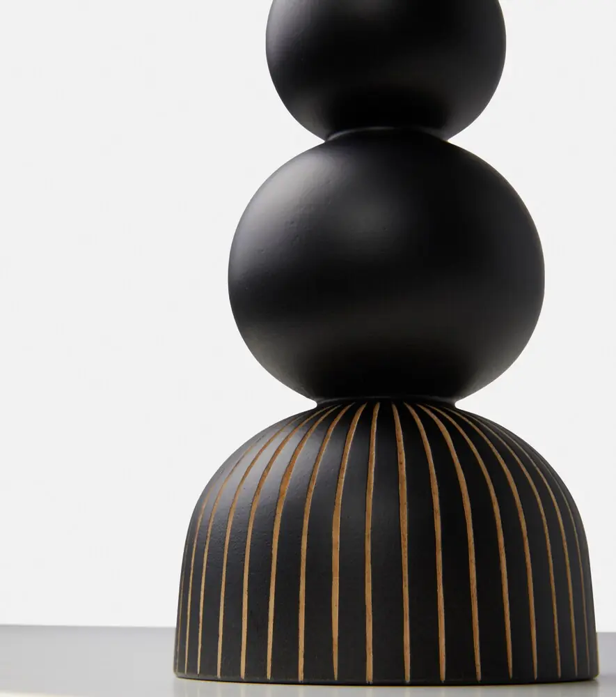 Zanat Aurora Large wood candle holder by Ludovica and Roberto Palomba | Thumbnail 2