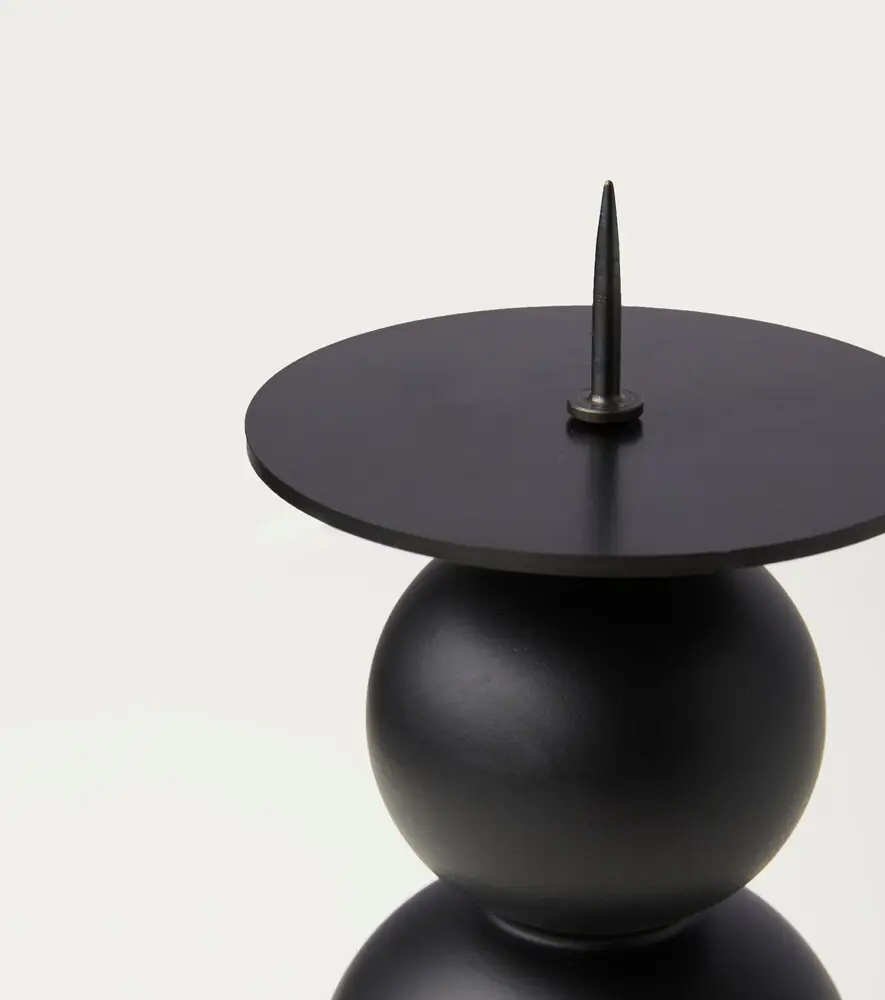 Zanat Aurora Large wood candle holder by Ludovica and Roberto Palomba | Thumbnail 4